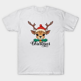 Cute Christmas Deer T-Shirt